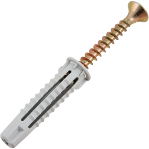 Дюбель для всех типов стен Standers 6x30 мм нейлон цвет серый 350 шт.