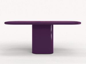 Прямоугольный обеденный стол из МДФ