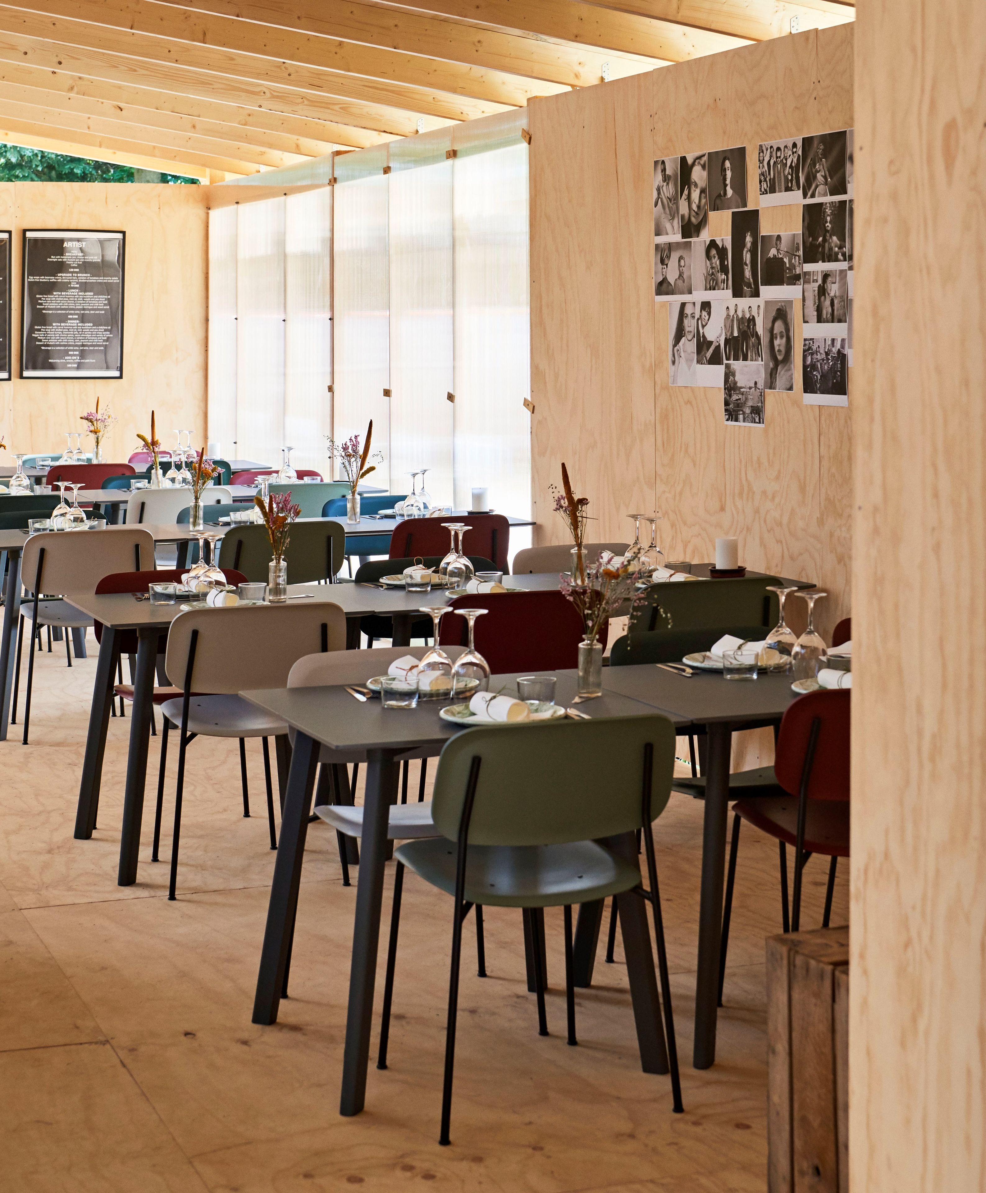 Штабелируемый стул из стали и дерева Hay Soft Edge ARCH-00113713 - Вид №32