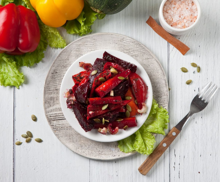 6895 Салат из пряно-печеных овощей Вкусляндия 