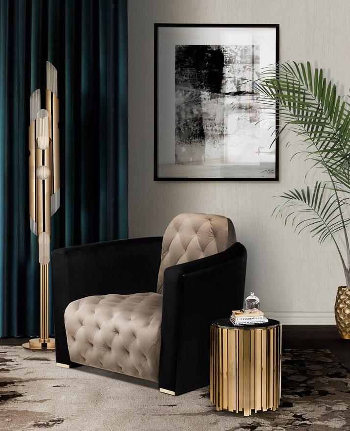 LUXXU Стеганое кресло с подлокотниками Navis sun-id-1361234 - Вид №7