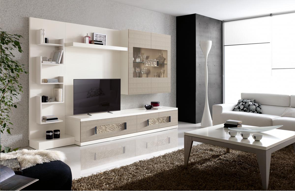 105845 Модульная стенка под ТВ 23 Llass Attitude Santreyd