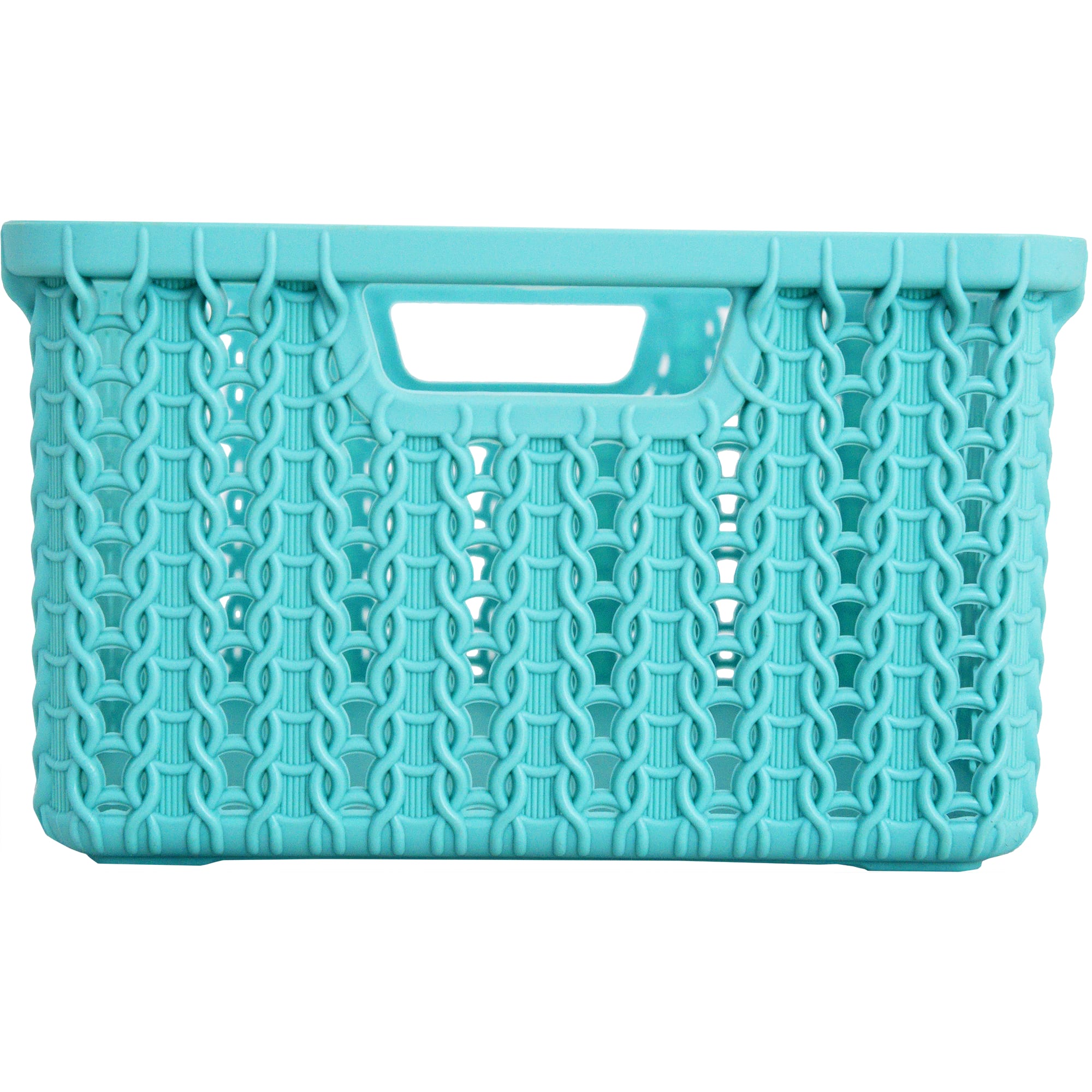 82137984 Корзинка для хранения «», 1.5 л, цвет морская волна Вязание Santreyd  - Вид №1