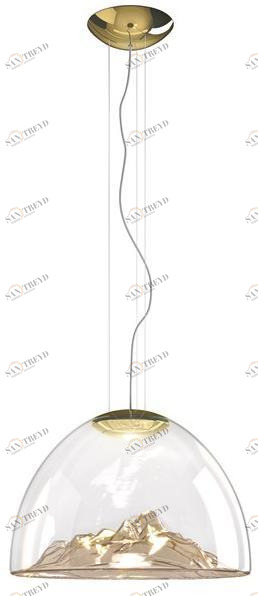 AXOLIGHT Светодиодная подвесная лампа из дутого стекла Mountain view sun-id-1431928