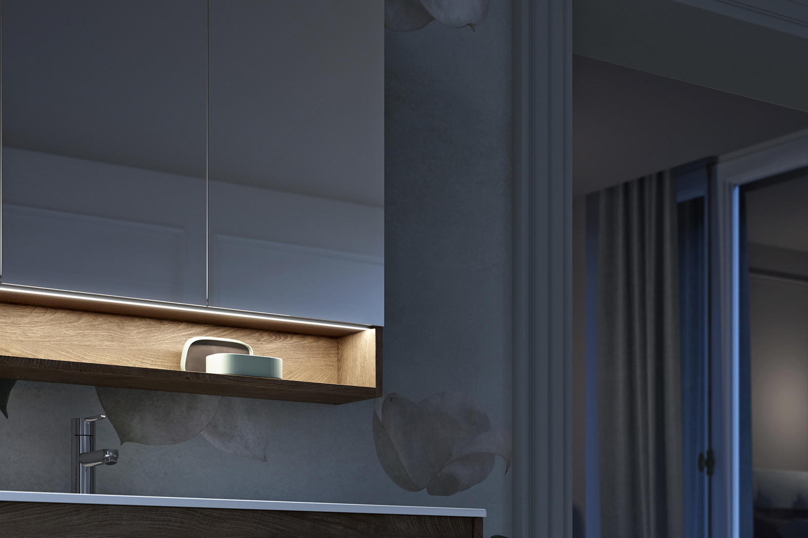 Lume 09 Mastella  Lume  Комплект мебели для ванной  - Вид №1