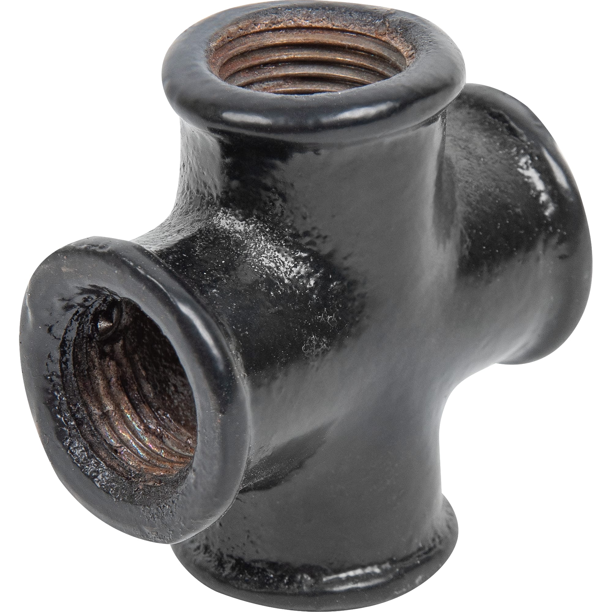 82505424 Соединитель четырех d20 мм, цвет черный Santreyd 