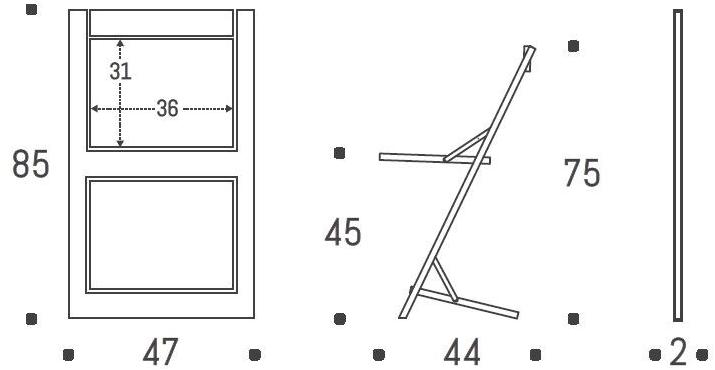 AMBIVALENZ Складной стул из фанеры Fläpps folding chair Fl010017 - Вид №1
