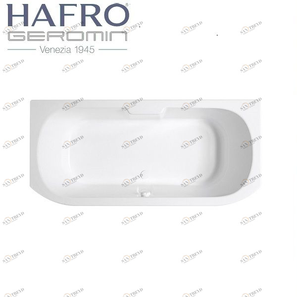 Ванна встраиваемая с гидромассажем DUO 170 см 2DUA1D4C Gruppo Geromin