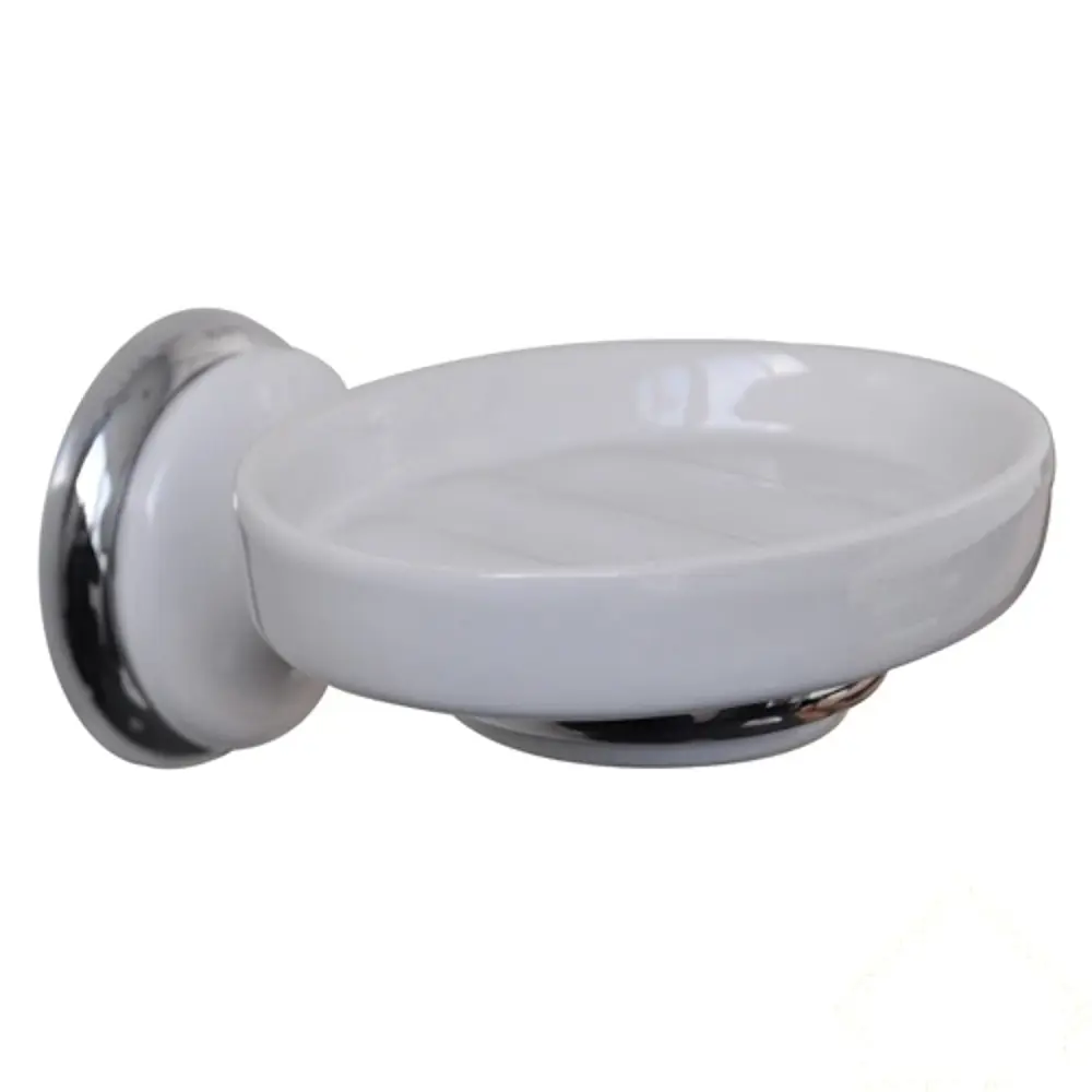 Мыльница "White", металл, цвет хром 13425155 STLM-2186526 Santreyd