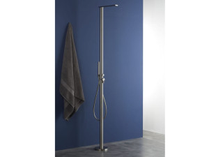 Напольная душевая колонка из нержавеющей стали с ручным душем