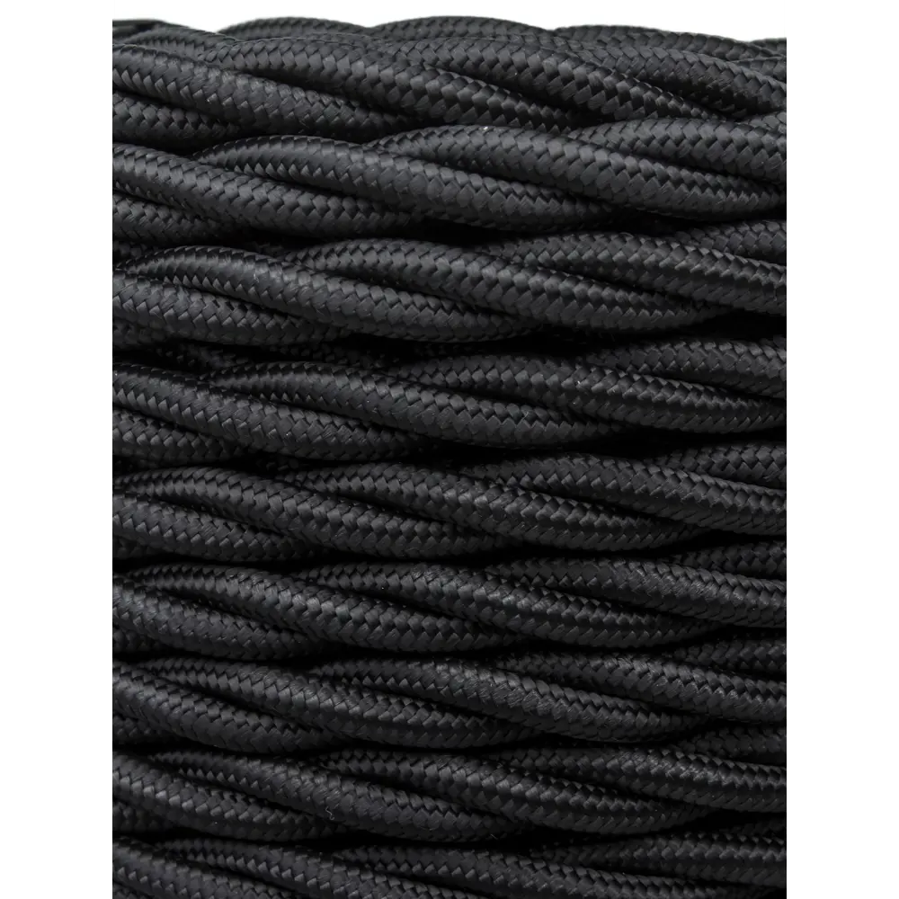 ELECTRALINE Ретро-кабель 3×1,5 мм² чёрный для открытой проводки 82600529 STLM-1102261 - Вид №3