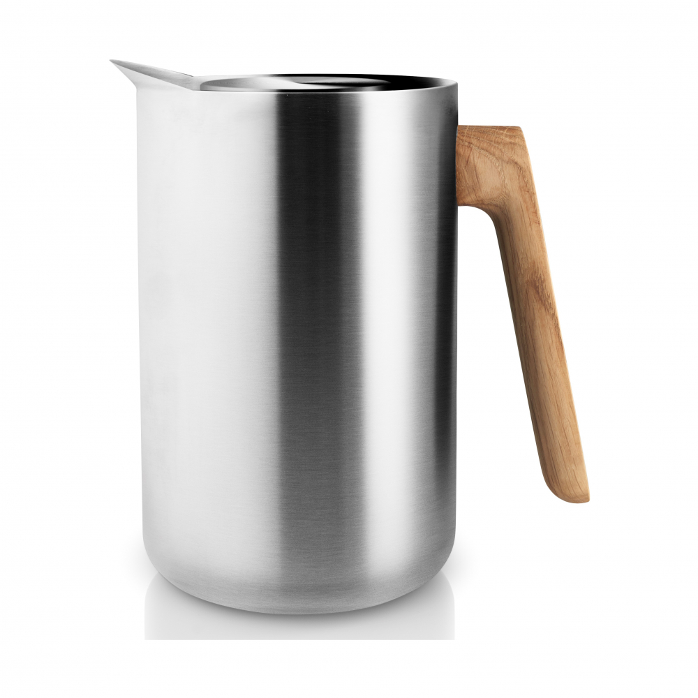 EVA SOLO 502757 Термокувшин Nordic Kitchen, 1 л, сталь Нержавеющая сталь, пластик, дерево  - Вид №1