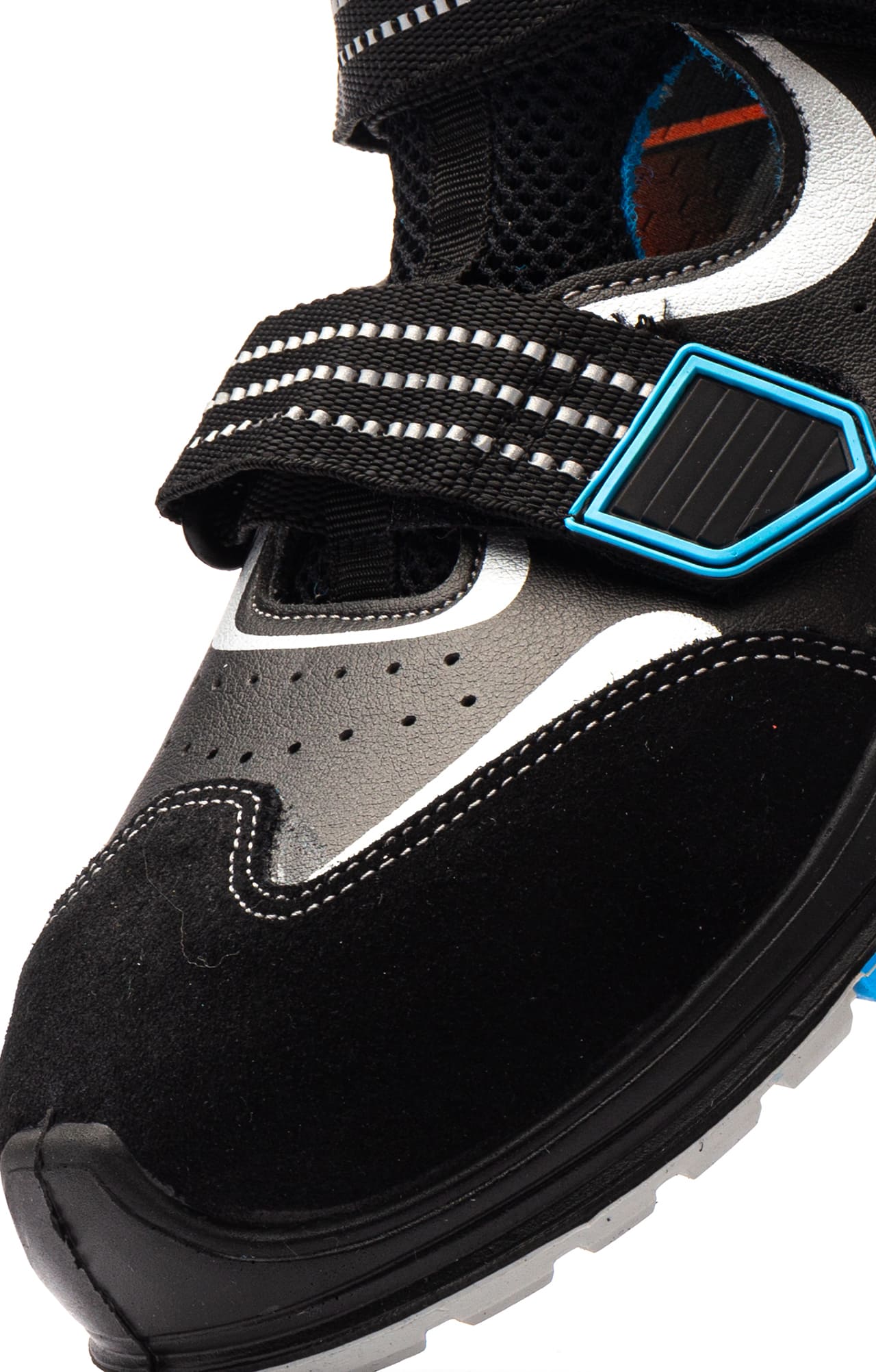 5031727 Полуботинки ПЕЦЦОЛЬ ФОРМУЛА 3 с перфорацией c композитным подноском и проколозащитной прокладкой черно-синие  Летняя обувь размер 36 Спецодежда  - Вид №5