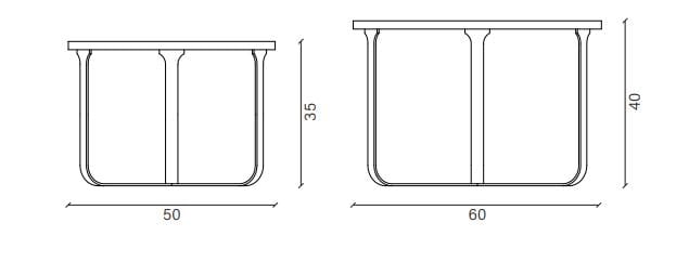 Низкий круглый журнальный столик Devina Nais AXYS ARCH-00045655 - Вид №3