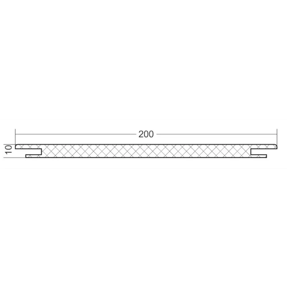 VFD Добор телескопический для дверной коробки Next 2130x200x10 мм цвет Аляска 89395140 STLM-1384397 - Вид №2