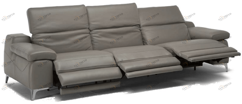 Natuzzi 3-местный кожаный диван с откидной спинкой sun-id-1414211