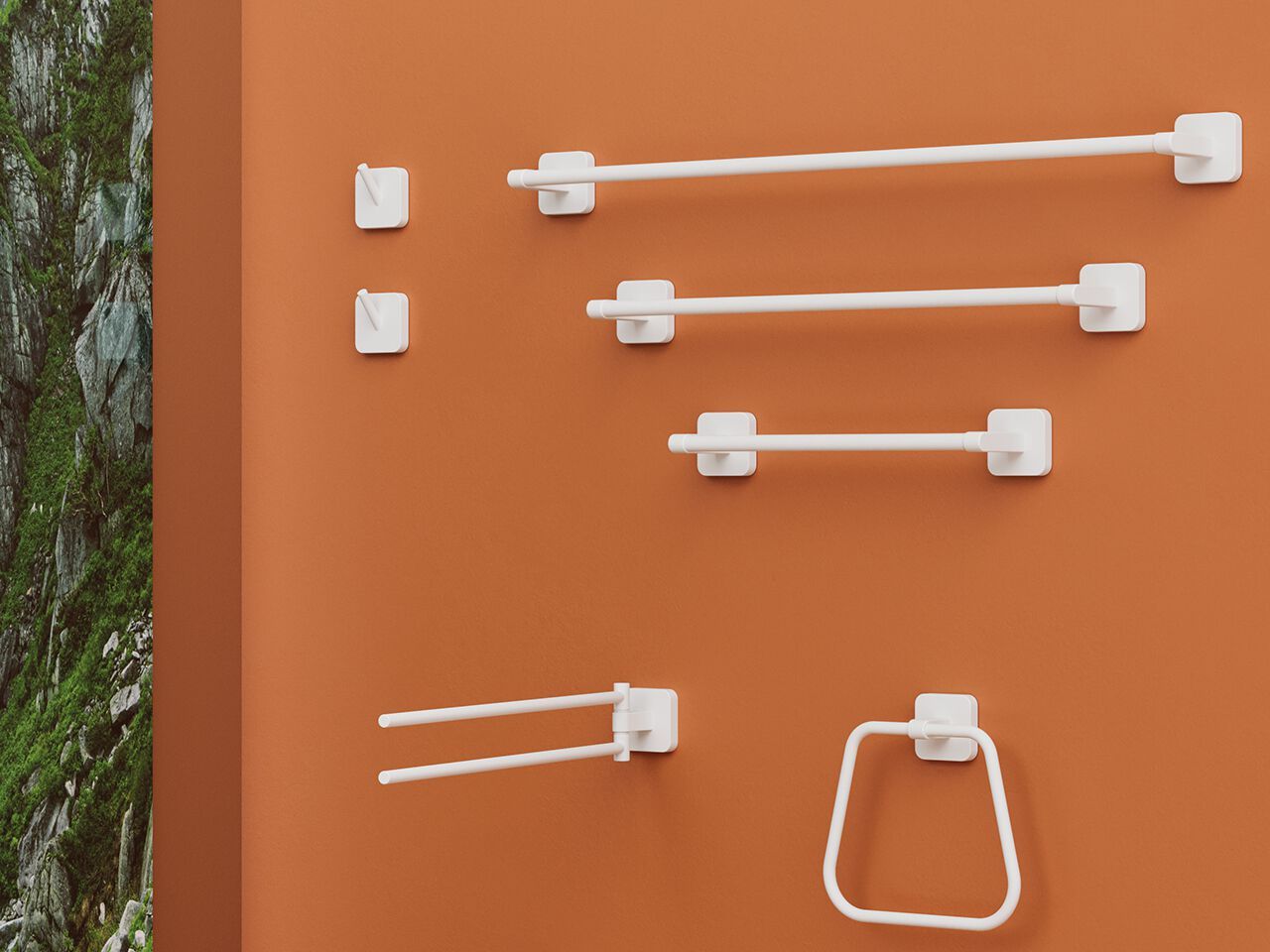 Вешалка для полотенец из нержавеющей стали GEDY Тонга ARCH-00032569 - Вид №6