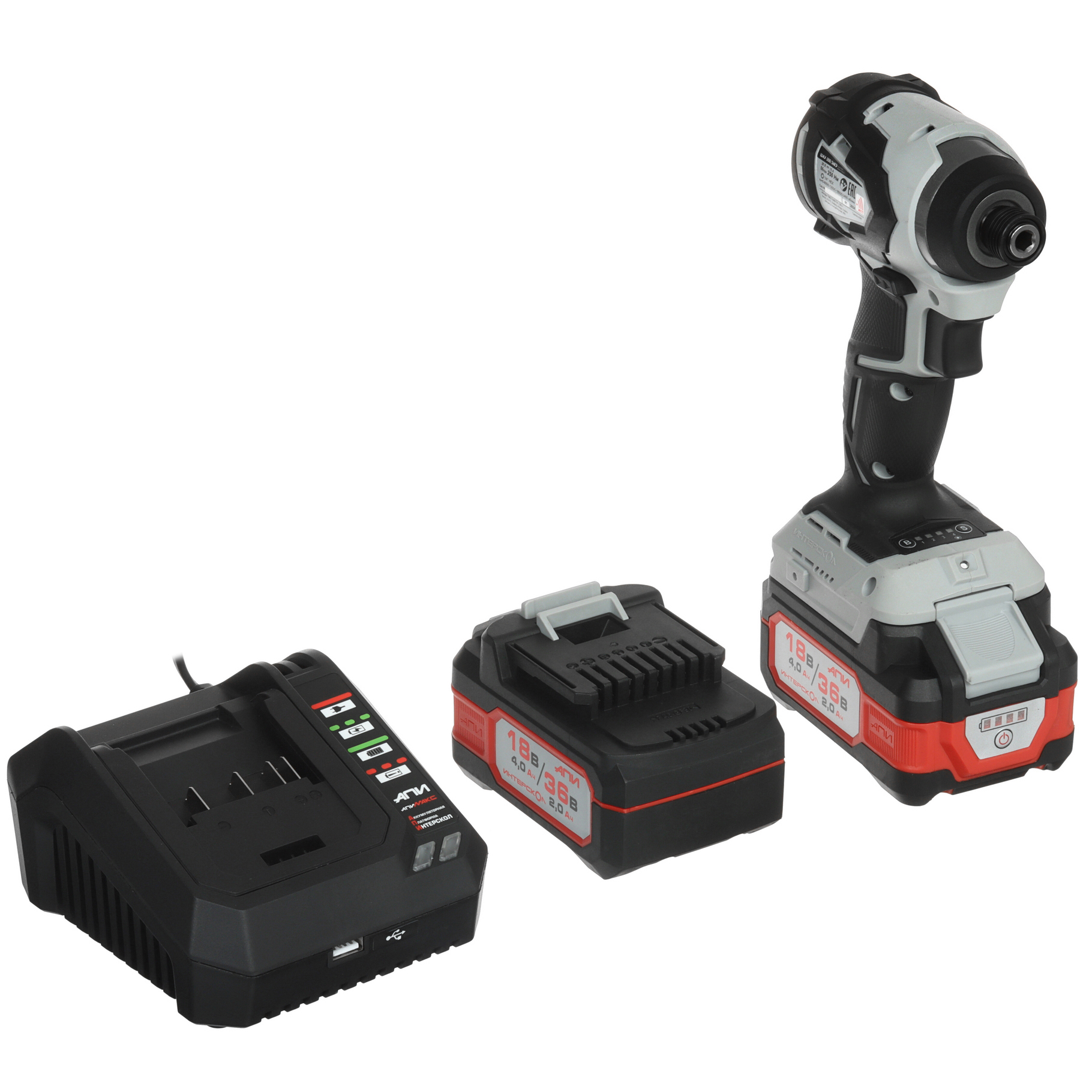 Дрель-шуруповерт Интерскол ШАУ-250/36ВЭ 9150384 STDN-0121081