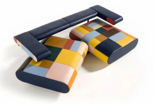 Egoitaliano Диван-трансформер в коже Alice