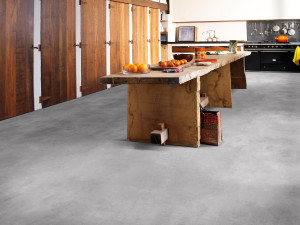 Противоскользящий виниловый пол с эффектом цемента