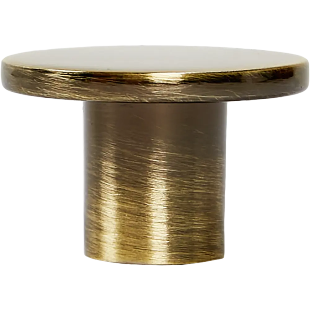 Мебельная ручка-кнопка Inspire «Аян» в бронзовом цвете 87837715 STLM-1005580 - Вид №1