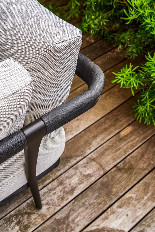 2-х мест. teak кремень Manutti Flex MNST510 - Вид №4