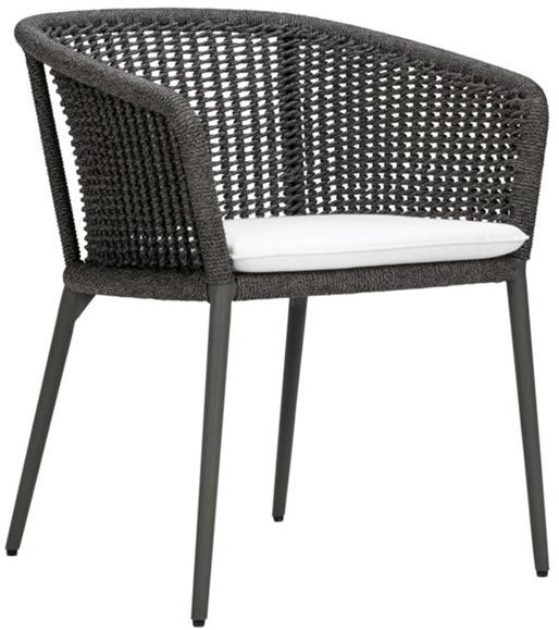 JANUS et Cie Стул из морской веревки с подлокотниками Knot sun-id-1478007 - Вид №5