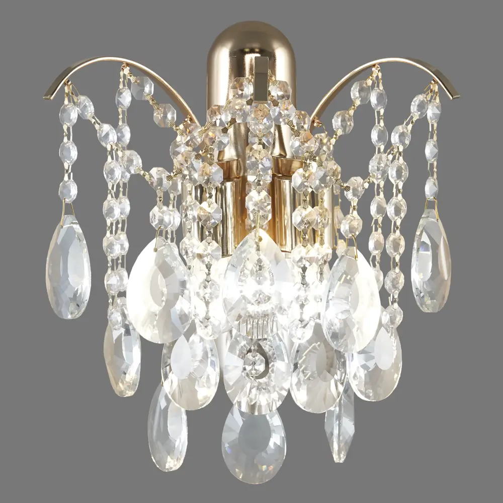 Бра «Бриз 5» E27х2 60 Вт цвет золотой DE CITY STLM-2047747 - Вид №2