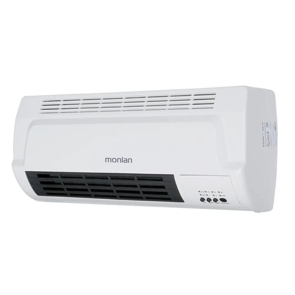 Керамический тепловентилятор Monlan NTМ-20 с электронным управлением 89398540 STLM-1494842