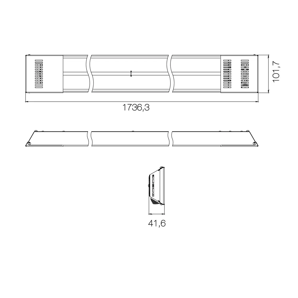 Обогреватель инфракрасный электрический AC Electric ACE-IT-2.0 2000 Вт STLM-2090615 - Вид №6