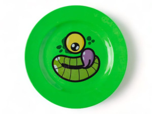 Меламиновая круглая сервировочная тарелка