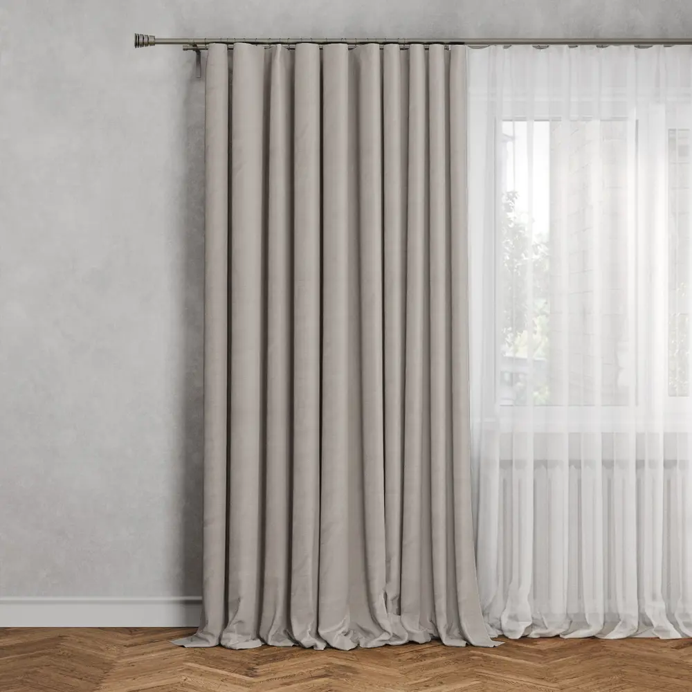 INSPIRE Lidia - штора на ленте для уютного интерьера 140×280 см 84996639 STLM-0057535