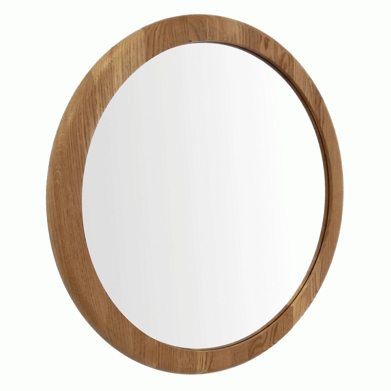 Зеркало деревянное круглое Veneto BONESSI ДИЗАЙНЕРСКИЕ 231923 Коричневый  - Вид №1