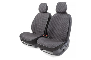 16521467 Накидки на передние сиденья , 2 шт. материал fiberflax /лен/ CUS-1032 BK CarPerformance