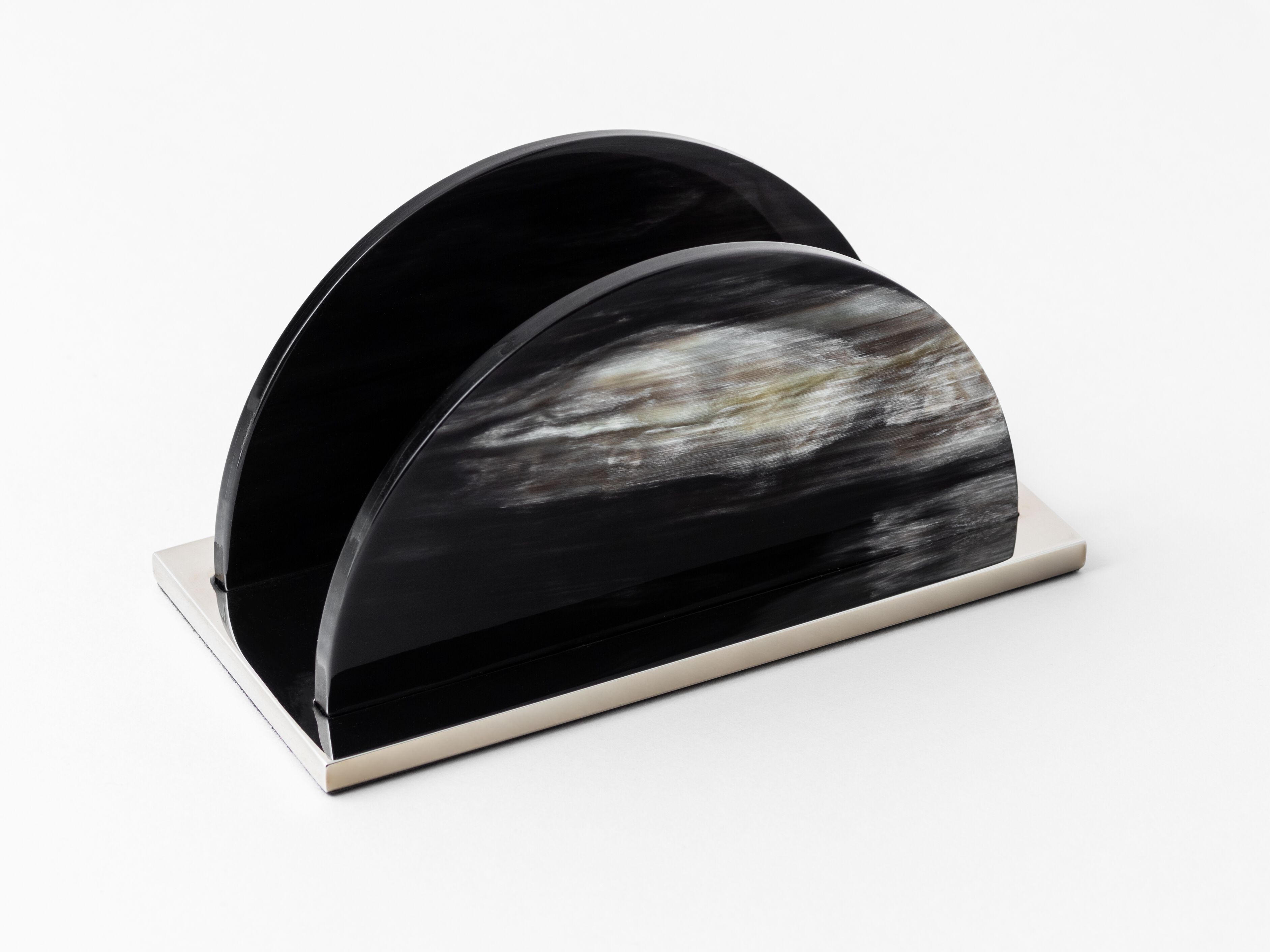 Держатель для салфеток из рога и латуни Zanchi 1952 PZHLV34BNNK ARCH-00012265