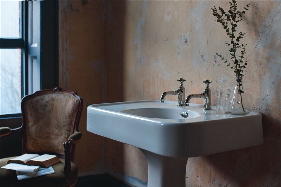 ARC900 1TH, ARC1 Пьедестал для раковины овальная Burlington Arcade - Вид №5