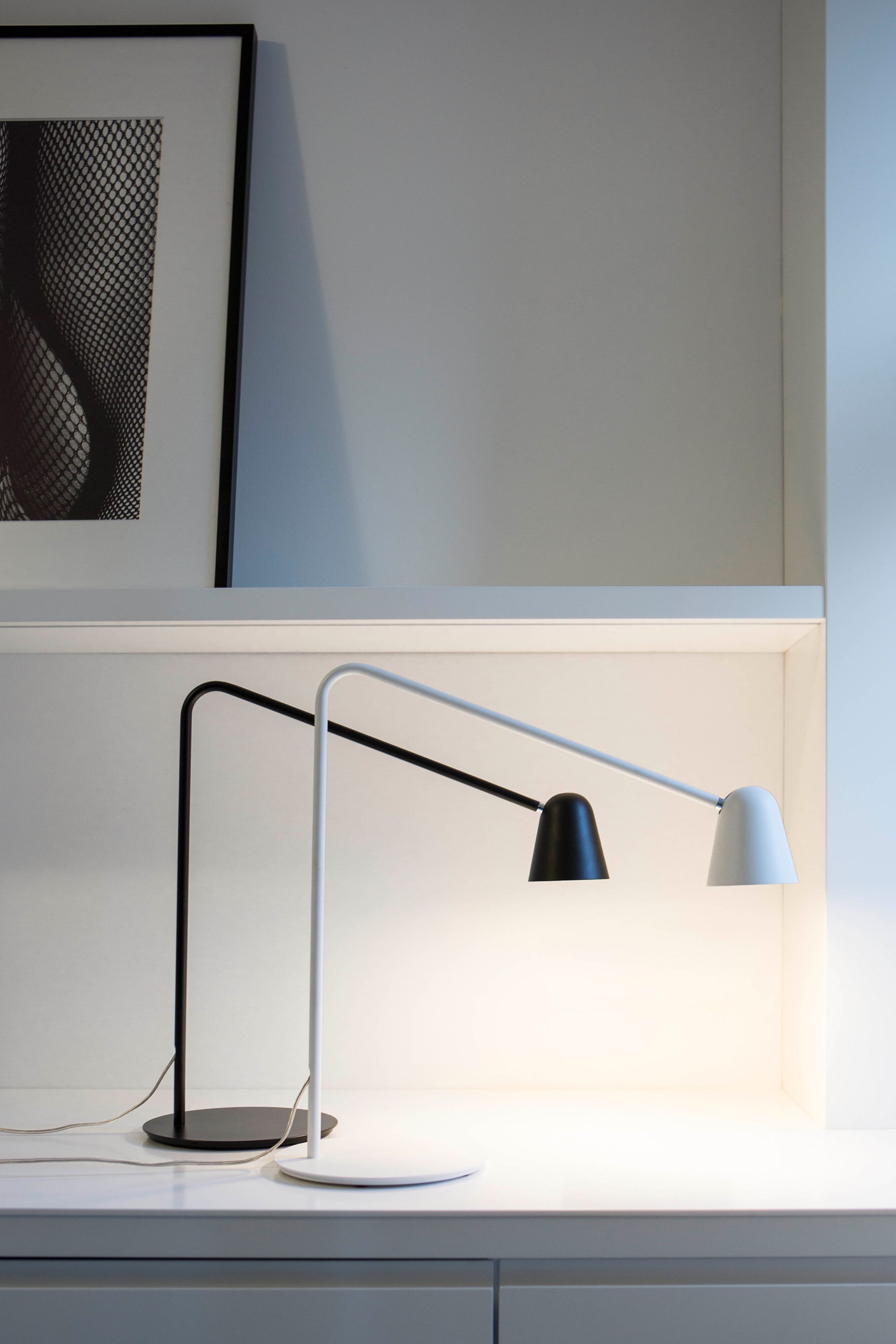 Стальная регулируемая светодиодная настольная лампа Formagenda Chaplin ARCH-00064240 - Вид №13