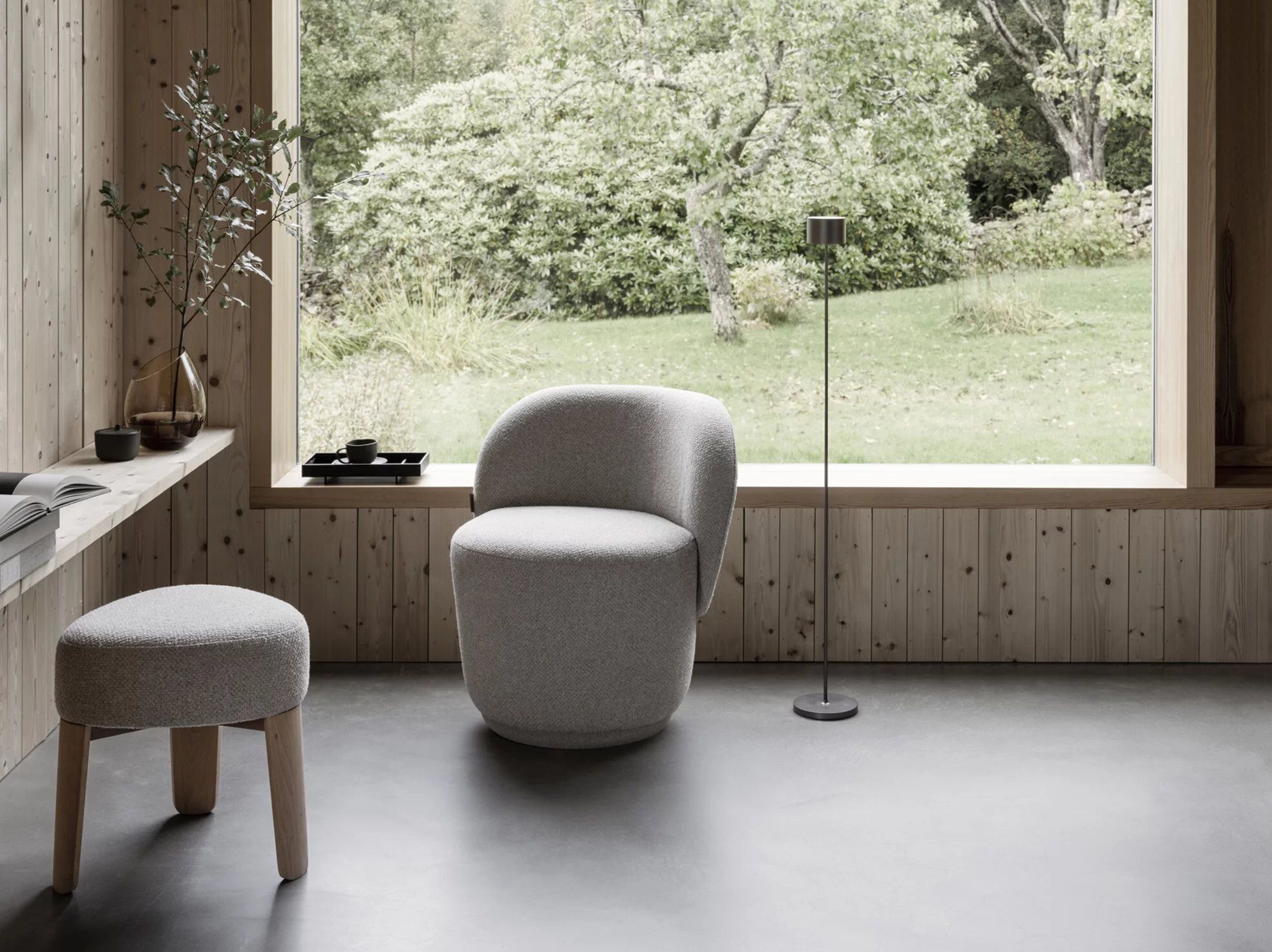 Ткань поворотный стул blomus Kuon ARCH-00149588 - Вид №12