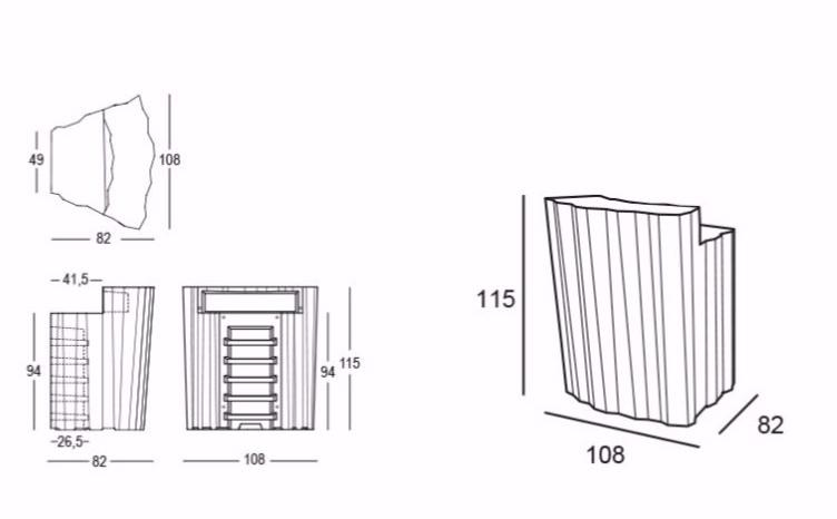 Plust Барная стойка с подсветкой Frozen sun-id-1390151 - Вид №3
