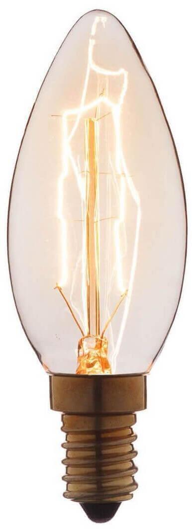 3525 Лампа накаливания E14 25W прозрачная Loft IT Edison Bulb
