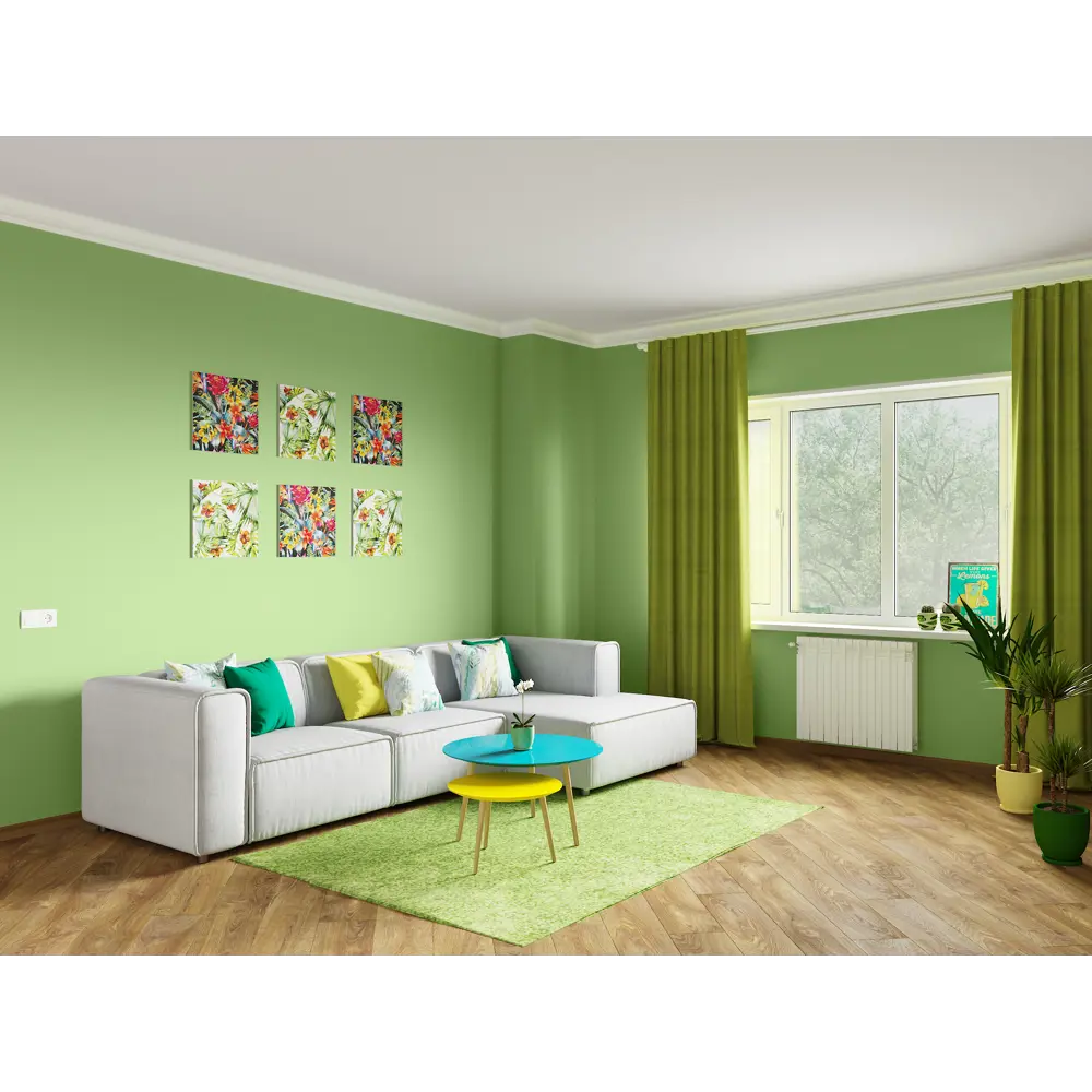 Краска Primalex Inspiro 1 л Зелёная Амазония STLM-2010578 - Вид №5