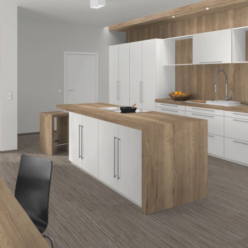 Пробка EGGER Cork+ Липси (Гладкая) 1292х193 мм 1201400001 - Вид №2