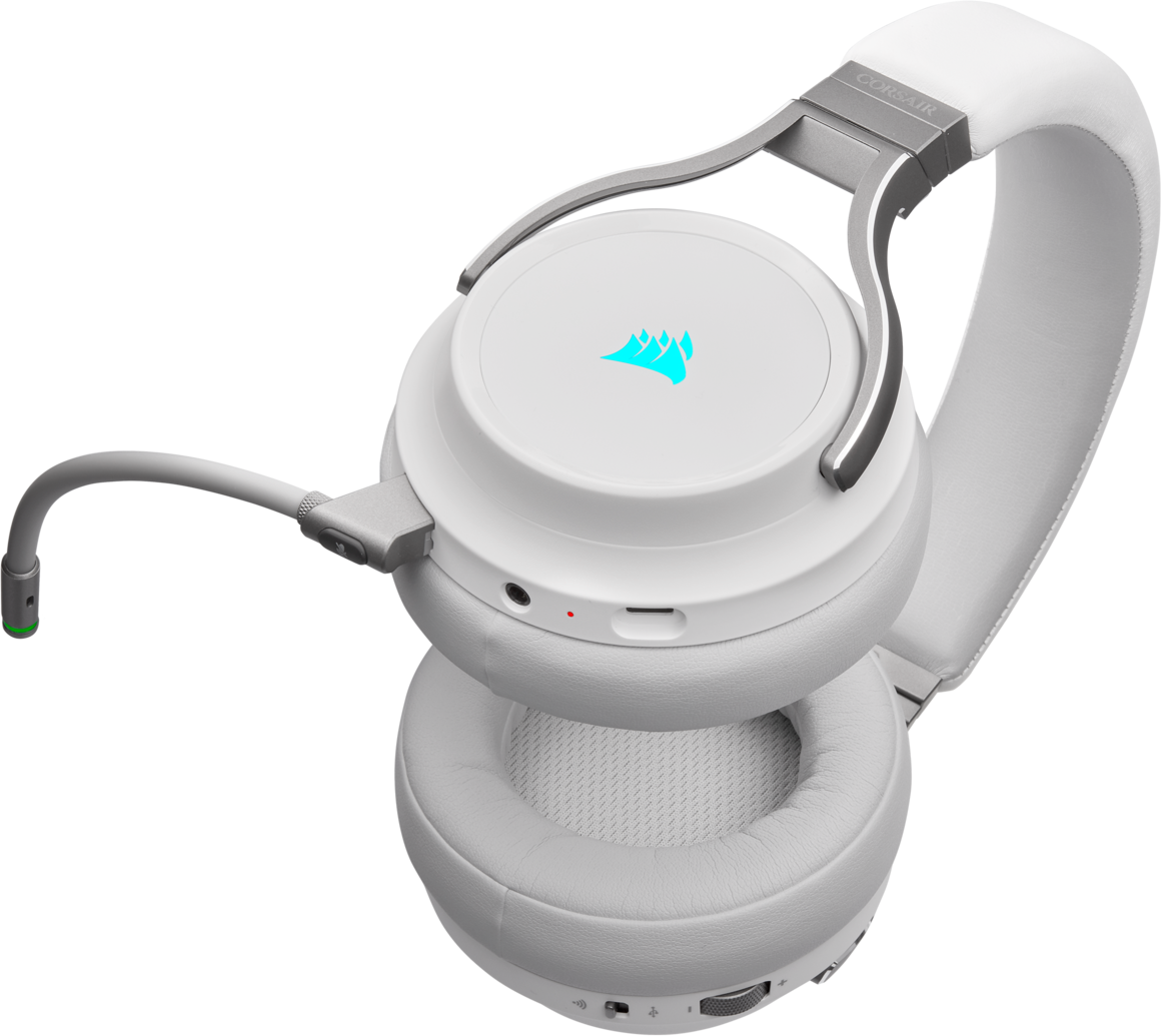 CA-9011186-EU Игровая гарнитура gaming™ virtuoso rgb wireless high-fidelity gaming headset, white (eu version) Corsair Santreyd  - Вид №6