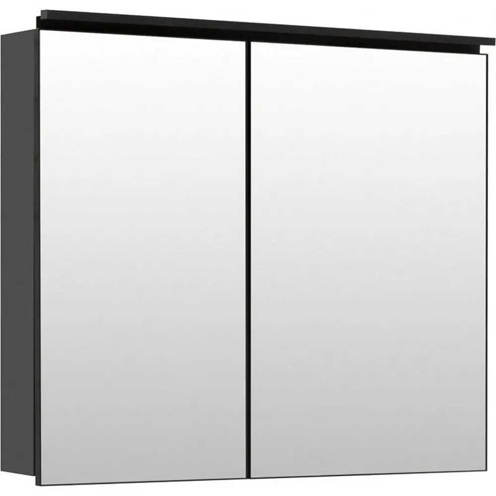 91216300 Шкаф подвесной De aqua 00261760 00261760 90x76.5см цвет черный STLM-0520594