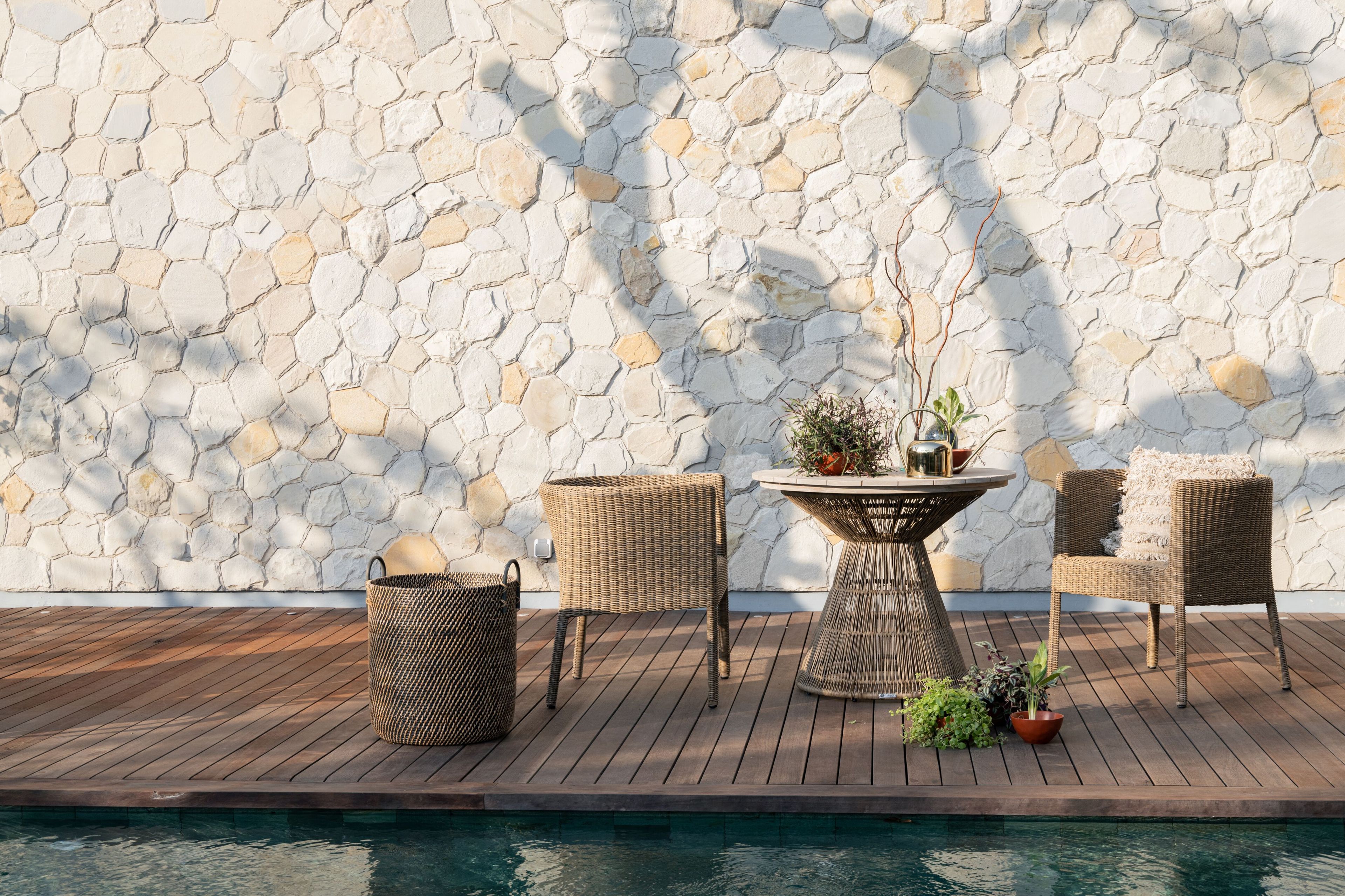 Синтетическое волокно садовое кресло с подлокотниками cbdesign Mirelle ARCH-00113196 - Вид №5