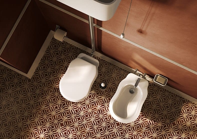 Керамический туалет с внешней кассетой Ceramica Flaminia Efi ARCH-00097525 - Вид №2