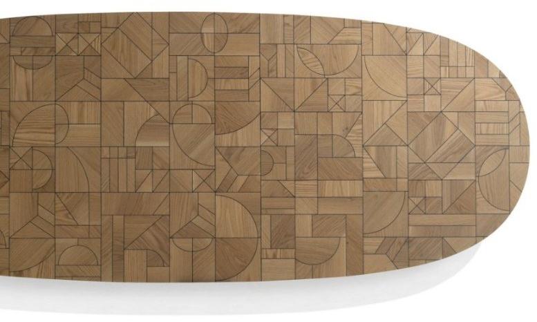 Roche Bobois Овальный стол из массива дерева Nativ sun-id-1474512 - Вид №4