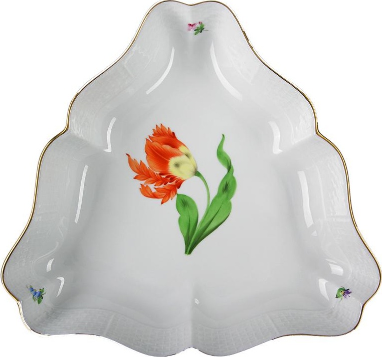 68910 Herend Салатник треугольный 16см "Китти" Фарфор 