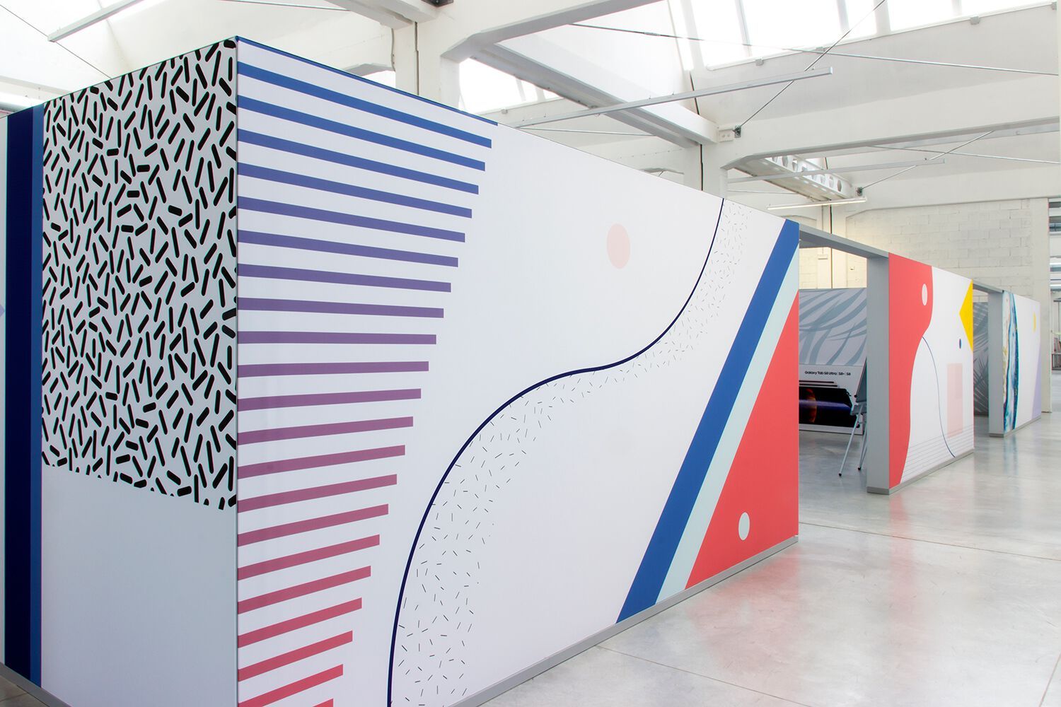 Звукопоглощающие перегородки из алюминия и ткани ABS Group Pareti divisorie fonoassorbenti ARCH-00106143 - Вид №4