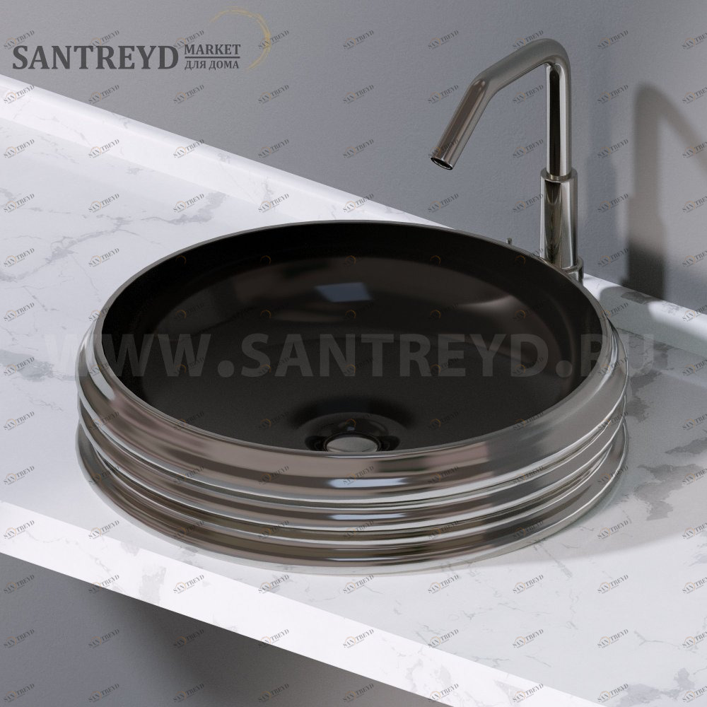 L608253 Накладная раковина на столешницу  круглая A. e T. Italia GLASS AeT ITALIA